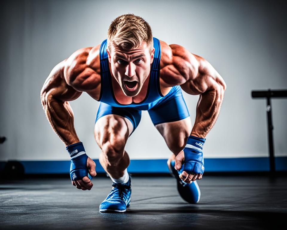 does wrestling build muscle